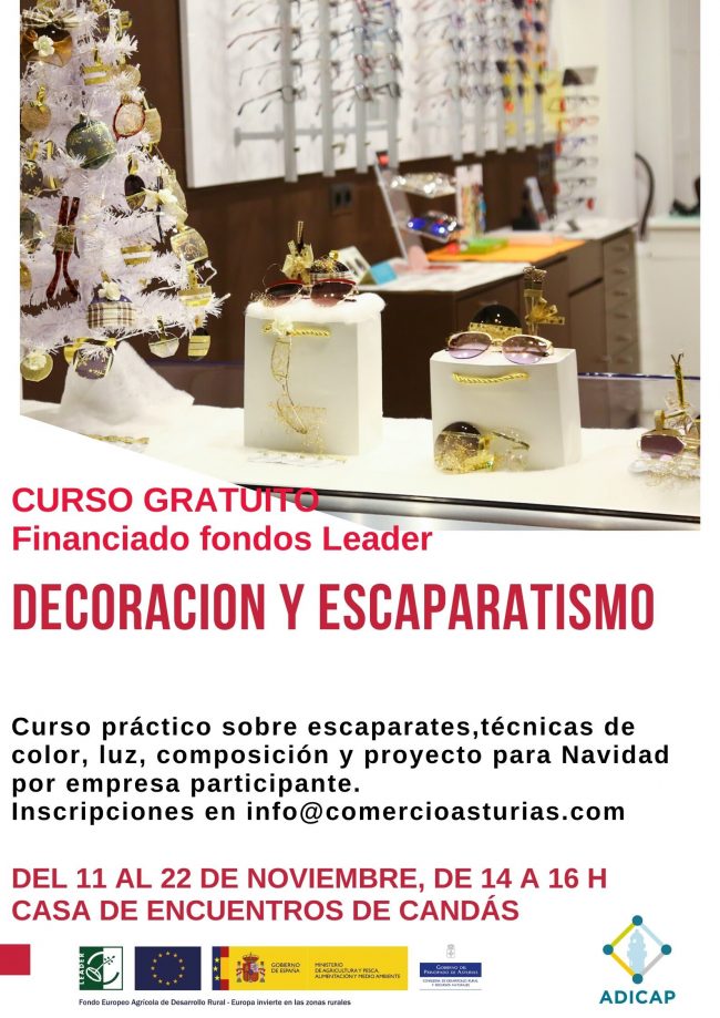CURSO ESCAPARATISMO NOVIEMBRE 2019