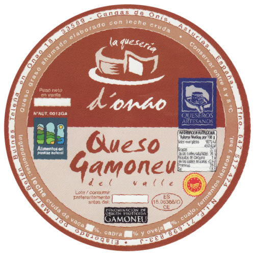 GAMONEU DEL VALLE, D´ONAO