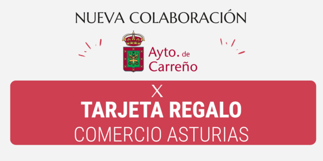 Nueva colaboración entre el Ayuntamiento de Carreño y la Tarjeta Regalo Comercio de Asturias para el apoyo al comercio local de Candás