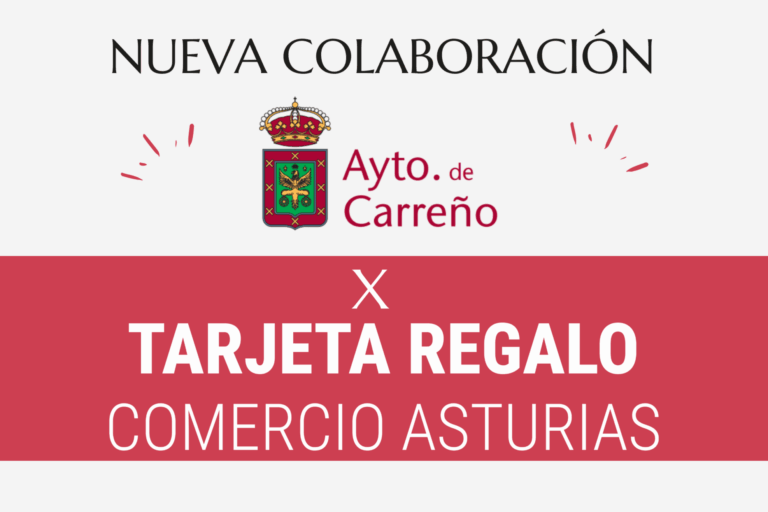 Nueva colaboración entre el Ayuntamiento de Carreño y la Tarjeta Regalo Comercio de Asturias para el apoyo al comercio local de Candás