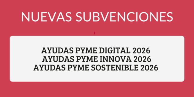 Nuevas ayudas para el comercio local de Asturias 2026 Pyme Digital Pyme Innova Pyme Sostenible