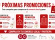 Imagen de próximas promociones en Gijón con sorteos de tarjetas de compra de 50 euros en Zonas Comerciales de Gijón, La Calzada y Centro de Gijón.